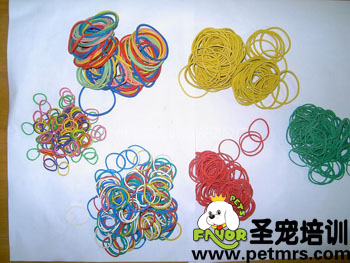 寵物美容工具之橡皮圈