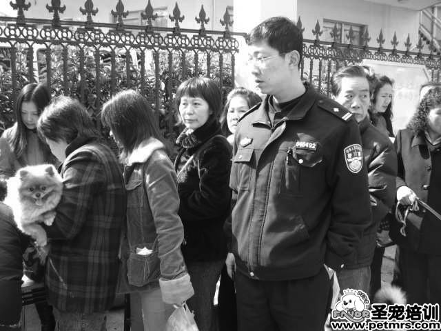 警察上門辦狗證