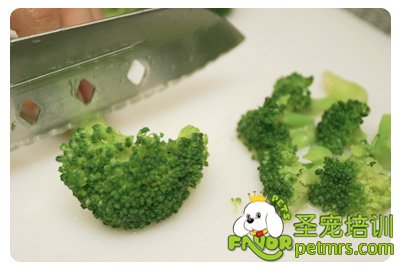 狗狗花椰菜料理