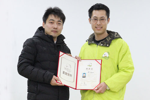 圣寵寵物32期班寵物美容師李偉