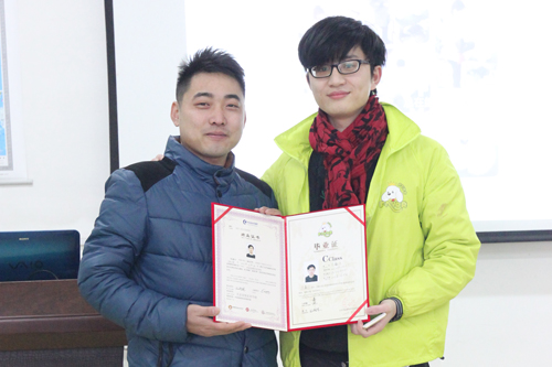 圣寵寵物33期班寵物美容師陳鑫河