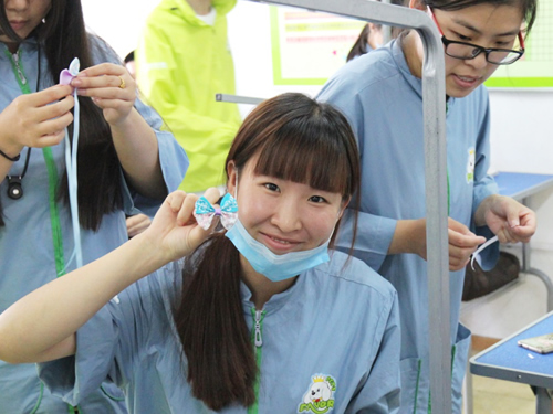 圣寵38期美容班手工制作